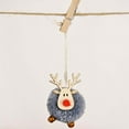 thumbnail image 4 of Darzheoy 3pcs Christmas Decorative Deer Pendants Cute Deer Pendants Christmas Deer Decorations for Christmas Party Interior Decoration Gifts, 4 of 5