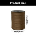 thumbnail image 2 of Heavy Type Paracord Multipurpose Paracord Reinforced Windproof Emergencies Rope for Crafting Bracelets, 2 of 20