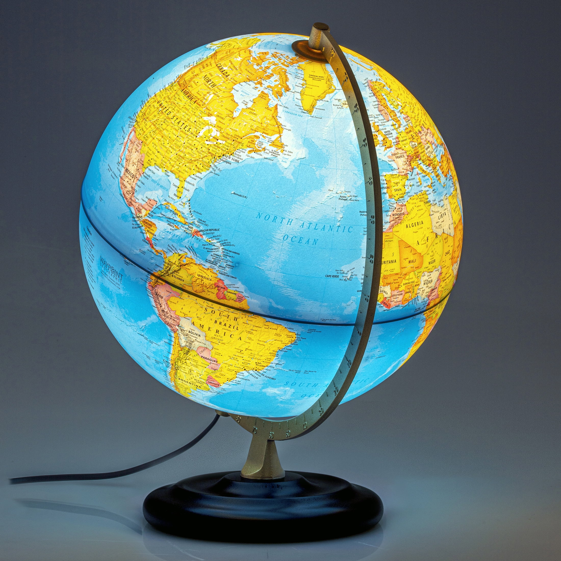 Free Shipping! Waypoint Geographic Navigator Desktop Globe