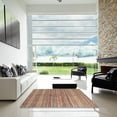 thumbnail image 6 of Ahgly Company Indoor Square Contemporary Camel Brown Abstract Area Rugs, 6' Square, 6 of 6