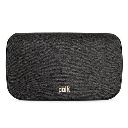 Polk Audio - Wireless Surround Speakers (Pair) for Polk React and Polk Magnifi Soundbars - Black