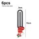 thumbnail image 2 of 6 piezas Marcadores de página navideños Marcadores de página con lindo patrón navideño para niños Regalo de invierno, 2 of 5