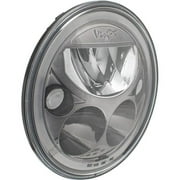 Vision X Lighting XMC-7RDB 7 in. Single Round VX LED Headlight with Low-High-Halo, Black