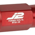 thumbnail image 3 of J2 Engineering LN-T7-013-125-RD J2 Engineering 7075 -T6 Forged Aluminum M12x 1.25 20Pcs 50mm Height Open -End Lug Nut Sets w / Socket Adapter Red, 3 of 6