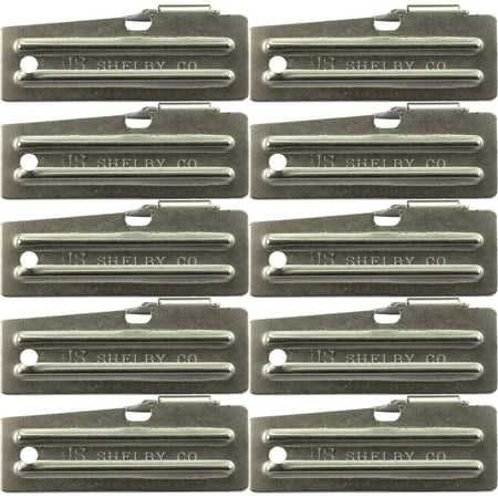 10 Pack Survival Kit Can Opener, Military, P-51 ModelExtremely lightweight design makes them perfect for backpacking, travel, and even bug out bags By US Shelby