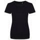 thumbnail image 1 of Awdis - Camiseta Cascade Ecológico de Orgánica para Mujer (Negro Azabache), 1 of 2