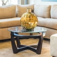 thumbnail image 3 of 32" Inch Round Glass Table Top 1/2" Thick Tempered Beveled Edge By Fab Glass And Mirror, 3 of 3