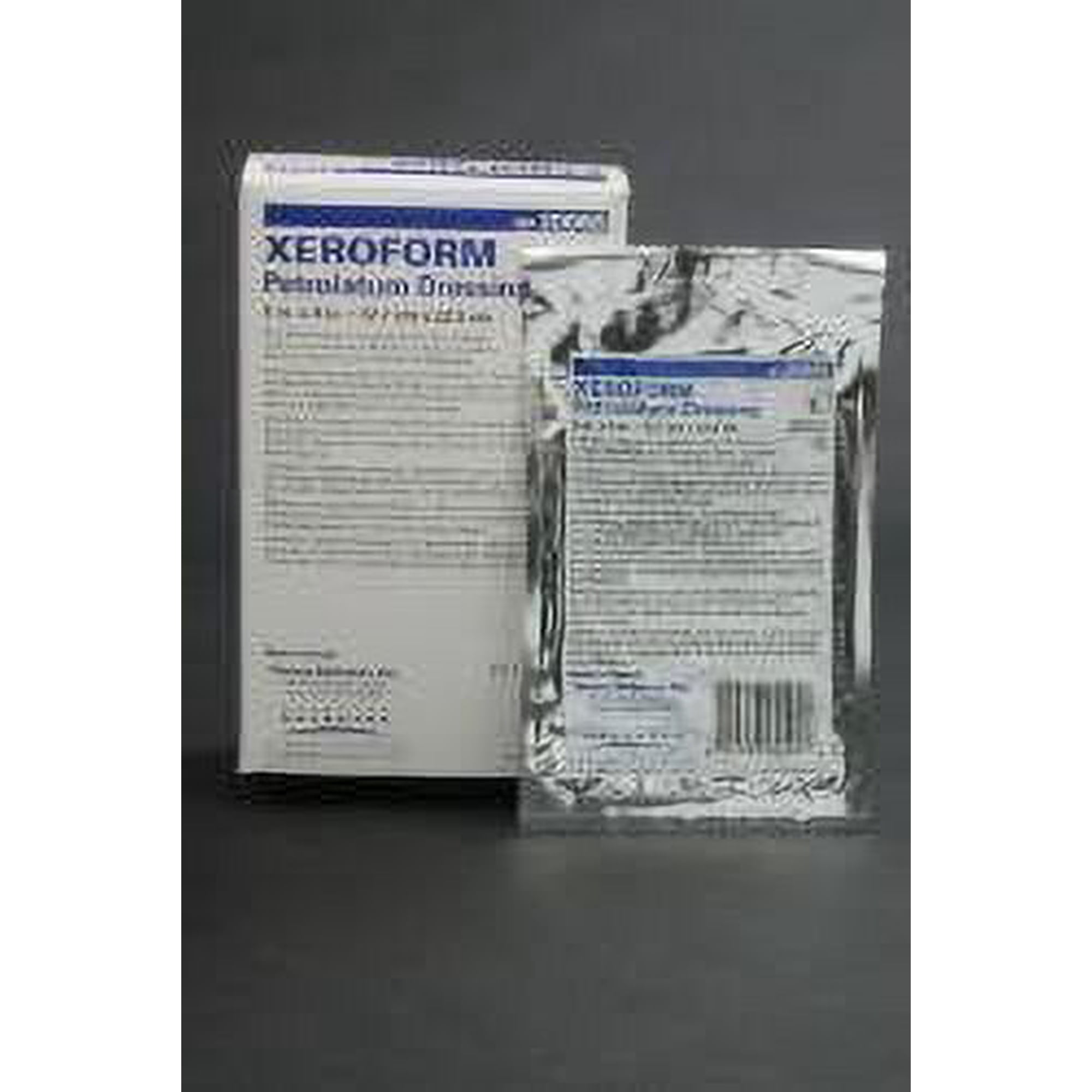 Xeroform Petrolatum Impregnated Dressing, 5 X 9 Inch Gauze Bismuth Tribromophenate / Petrolatum Sterile, DKC20068 - Box of 50
