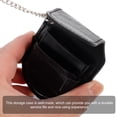 thumbnail image 3 of Weiweiguan Pocket Watch Bamboo Grain Leather Case Portable Pocket Watch Protector Holder, 3 of 7