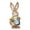 D, variant on Pisexur Easter Bunny Decorations Spring Decor Easter Simulation Bunny Home Garden Bunny Decoration Creative Straw Bunny Easter Basket Stuffers for Kids