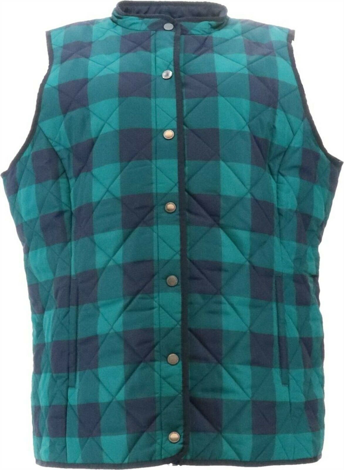 Isaac Mizrahi Buffalo Plaid Printed 