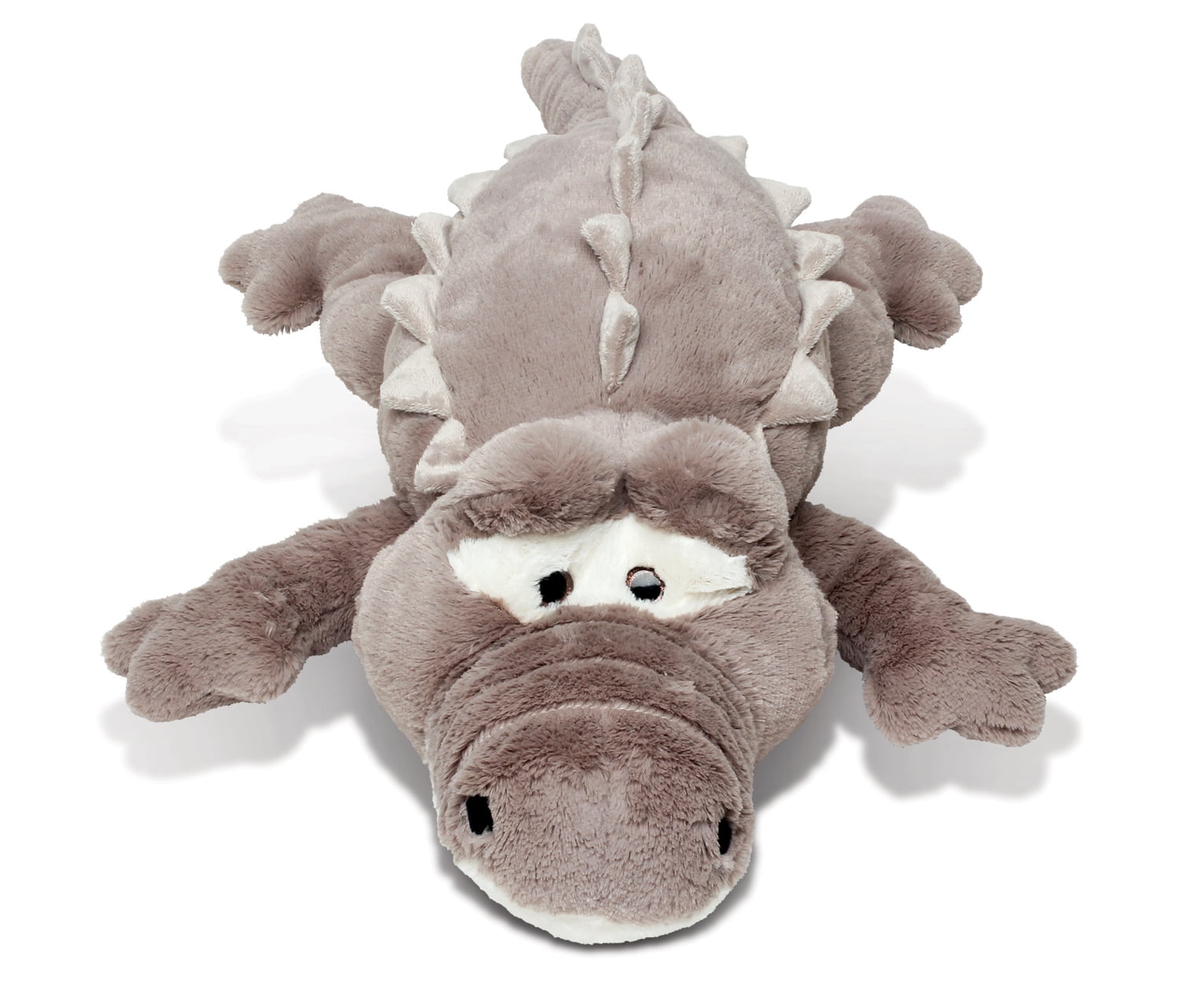 DolliBu Plush Alligator Stuffed Animal Pillow Size - Super Soft Animal Pillow for Kids, Cozy Nap