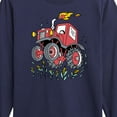 thumbnail image 3 of Instant Message - Monster Tractor - Toddler & Youth Long Sleeve Graphic T-Shirt, 3 of 6