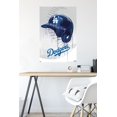thumbnail image 2 of MLB Los Angeles Dodgers - Drip Helmet 20 Wall Poster, 22.375" x 34", 2 of 4