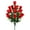 D, variant on Penmahua Realistic Simulated Flower Bouquet 18 Heads Fake Roses Home Decoration Artificial Flowers Plastic Material 49Cm Height Style D D