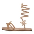thumbnail image 2 of Sandalias de piso Exterior Sintético Color Dorado Para Mujer De RBCOLLECTION, 2 of 4