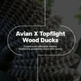 thumbnail image 2 of Avian X Topflight Wood Ducks, Realistic Floating Decoys, 18 Pack, Multi, 2 of 11