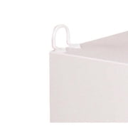 Delta 486000 37 Gallon Vertical Steel Liquid Transfer Tank - White