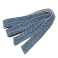 thumbnail image 4 of Cinturón de mezclilla de moda de 3,6 cm de ancho para mujer, cinturón para pantalones casuales. Azul, 4 of 8