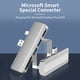 thumbnail image 3 of Para Surface Pro 6 5 4 Hub Con USB 3.0 TF 4K Compatible Con (plata), 3 of 9