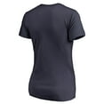 thumbnail image 3 of Women's Navy Indiana Fever Primary Logo V-Neck T-Shirt, 3 of 3