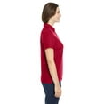 thumbnail image 3 of CORE365 CE112W Women's Fusion ChromaSoft™ Pique Polo-Classic Red-XS, 3 of 3