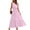 B114 Pink plus size summer dresses Clearance Under $5, variant on Cagogo Ladies Casual Loose Sleeveless Petite Dresses Under $10 Summer V Neck Plain Tiered Swing Aline Flowy Maxi Long Sun Dress Boho White Evening Dress