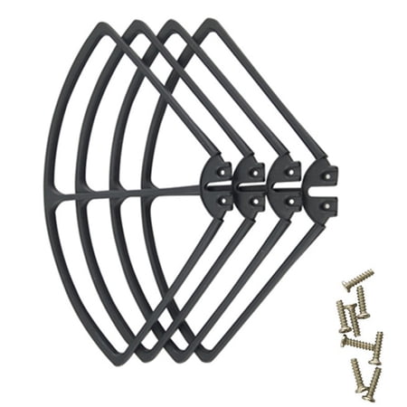 4x Propeller Protective Airscrew Protectors 8C X8W X8G X8HW X8 Black