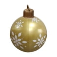 thumbnail image 2 of 1 Set Christmas Inflatable Ball Outdoor Christmas Decorations Inflatable Decorated Ball with Pump for Home New Year Festive Decor, 2 of 3