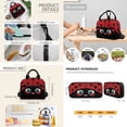 thumbnail image 6 of Binienty Cute Ladybug School Backpack for Girls 4-6 Lightweight Little Girls Bookbag with Lunch Box and Pencil Case 3 In 1 Kids Back to School Gifts, 6 of 8