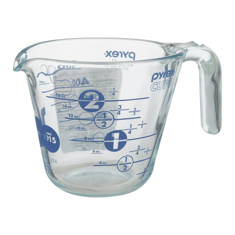 Vintage Pyrex measuring cup 2 cup liquid measure cup – Ma and Pa's Attic ®