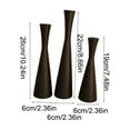 thumbnail image 3 of ChicYu Iron Art Candlestick Vase Waist-Designed Decorative Ornament Multifunctional Candle Holder Flower Vase for Home Living Room Tabletop Decor, 3 of 6