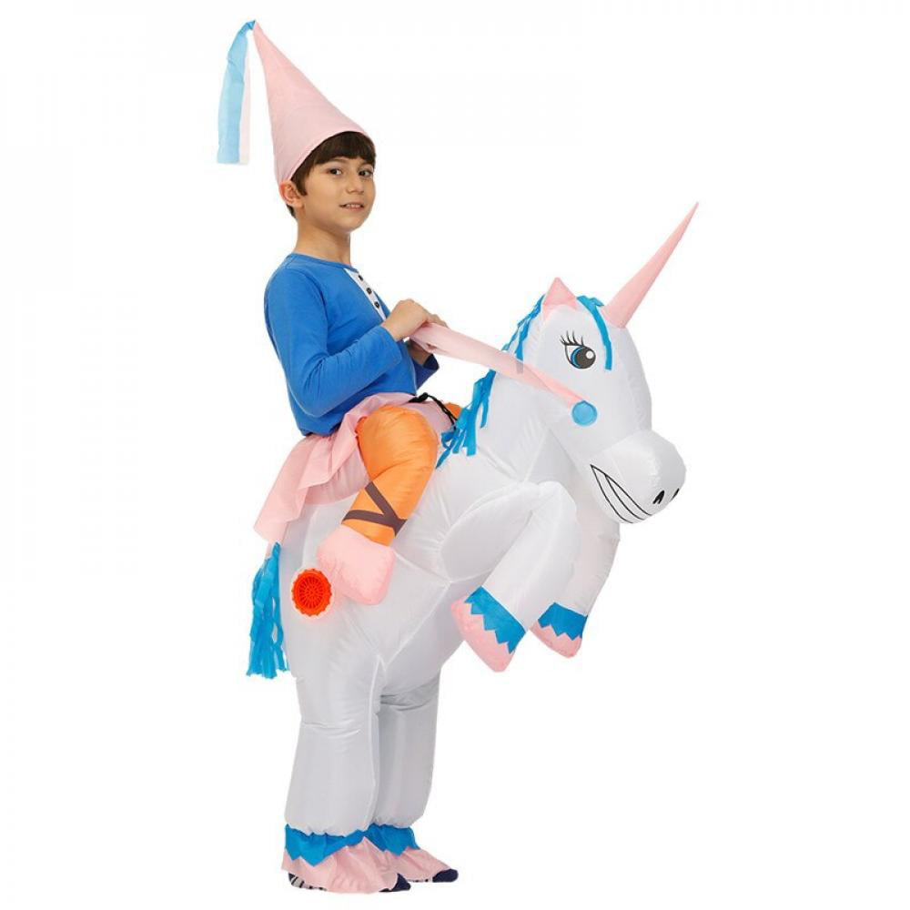Inflatable Unicorn Stick Birthday Party Fancy Dress Partyware Unicorn Theme 