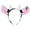 horned cow ears, variant on Ergonomic Cow Horn Headband with Ears Hairband Hairpieces Great for Fans and Those Who Love Fun Accessories