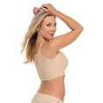 thumbnail image 2 of Shapeez Female Comfeez Short Wirefree -Nylon-Lycra Comfort Bra-Regular-46in, 2 of 4