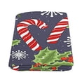 thumbnail image 2 of CADecor Christmas Reindeer And Holiday Items Throw Blanket Bed Sofa Blanket 58x80 inches, 2 of 3