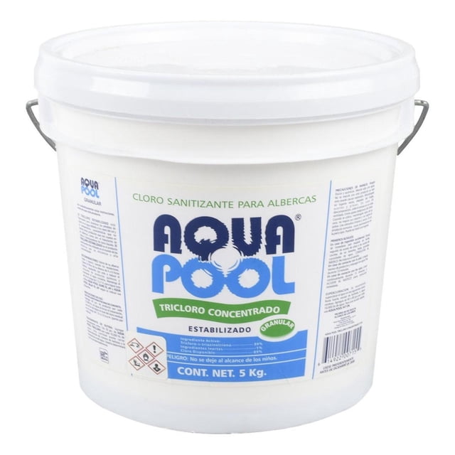 Cloro Sanitizante Para Alberca Aqua Pool 5 Kg