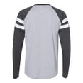 thumbnail image 3 of LAT Fine Jersey Mash Up Long Sleeve Tee Size up to 3XL, 3 of 5