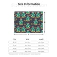 thumbnail image 2 of Throw Blanket for Couch, skate cute Dinosaur Super Soft Fuzzy Comfy Warm Throw Blanket, Cuteness Lightweight Cozy Plush Flannel Blanket & Throws for Sofa and Bed All Season, 2 of 5