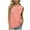 Pink, variant on Wyobmus Tank Tops for Women Loose Fit Pleated Front Round Neck Sleeveless Camisole Tops Flowy Going Out Casual Basic Shirts S-2X Olive Green