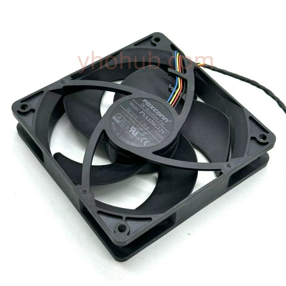 For Foxconn PVA120G12V Server Cooling Fan DC 12V 1.20A 120x120x25mm 4-wire