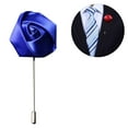 thumbnail image 1 of Lapel Pin Fashionable Handmade Rose Flower Decor Lapel Brooch Pin Lapel Stick Pin for Men, 1 of 4