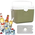 thumbnail image 4 of Caja Almacenamiento Alimentos Nevera para Acampar 6ls () Verde, 4 of 9
