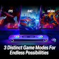 thumbnail image 4 of Barra de sonido para juegos OXS Thunder Pro con sistema de sonido envolvente Dolby Atmos 5.1.2, woofer incorporado, conexión múltiple Bluetooth, 3 modos de jugador profesional, diseño de palanca elega, 4 of 5