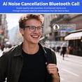 thumbnail image 5 of VTIN AI Smart Glasses with Camera, 4K 800W HD Video Recording Glasses with Audio, Bluetooth Sunglassess with Camera, Real-Time Translation, Voice Assistant, Object Recognition, Hands-Free Music Calls, 5 of 9