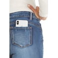 thumbnail image 3 of Cover Girl Skinny Jeans for Women Juniors or Plus Dark Denim, 3 of 5