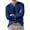 AB540 Navy, variant on Tisuna Men Long Sleeve T-Shirts Comfortable V Neck Tops Men Solid Tee Shirts For Sport Workout Size Xxxl