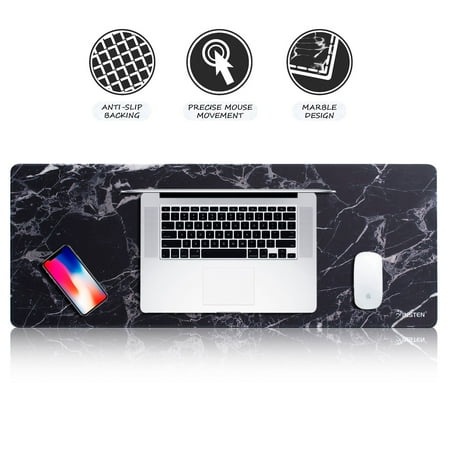 Insten Large Extended Non Slip Marble Designs Laptop Computer Pc