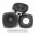 thumbnail image 2 of 4Ω 10W Audio Speaker 66mm 2.5 Inch Bass Multimedia Loudspeaker DIY Sound Speaker with Fixing Hole fo, 2 of 5