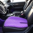thumbnail image 6 of Wuxiuli Large Gel Seat Cushion with Non-Slip Cover, Soft, Breathable, for Long Sitting, Car, Office, Desk, Wheelchair, 1 Pack, 17 x 15 Inch, 6 of 7